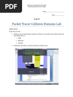 Lab 8 Packet Tracer Collision Domains-F