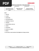 Procedimiento de Conduccion y Traslado en Obra