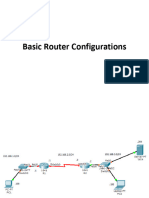 Basic Router Configuration