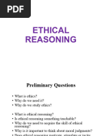 Introduction Ethical Reasoning