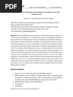 The Inoue Method For Preparation and Transformation of Competent E. Coli Ultra Competent Cells