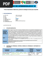 Propuesta Unidad de Aprendizaje 2024