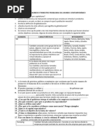 Cuestionario Examen Ii Trimestre Problemas Del Mundo Contemporáneo