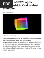 A Study of 597 Logos Shows Which Kind Is Most Effective
