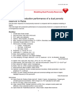 Modelling Dual Porosity Reservoirs