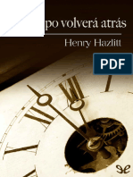 (Henry Hazlitt) El Tiempo Volvera Atras