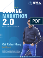 Cost Marathon 2.0 CA Rahul Garg (RSA)