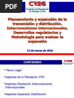 Planeamiento y Expansi N de La Transmisi N y Distribuci N C