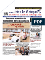 Periódico Noticias de Chiapas, Edición Virtual Viernes 15 de Marzo de 2024