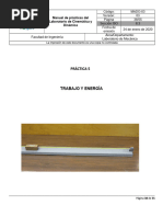 Trabajo Y Energía: La Impresión de Este Documento Es Una Copia No Controlada