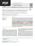 Influence of Sintering Temperature On Heterogeneous-Interface Structural Evolution and Magnetic Properties of Fe-Si Soft Magnetic Powder Core