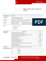 Cabo Opgw Dual Ds1.050.141 - 112mm : Tipo de Produto