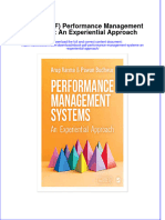 Performance Management Systems An Experiential Approach Full Chapter