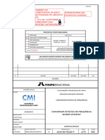 Conversor Estático de Frequência Workstatement: Parecer Da Itaipu Binacional