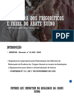 Aula 06 - Estrutura Dos Frigoríficos e Fases Do Abate Suinos