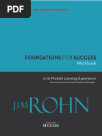 Jim Rohn Digital Course Workbook