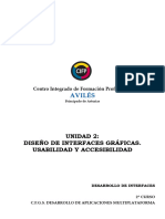 Unidad 2 Diseño de Interfaces Gráficas - Usabilidad y Accesibilidad