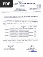 FYUG Practical Notice - Students