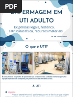 Unidade 2 ESTRUTURA E FUNCIONAMENTO DA UTI