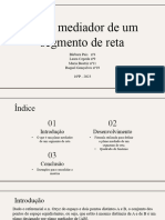 Plano Mediador de Um Segmento de Reta (Concluído)