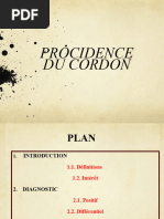 Procidence Du Cordon