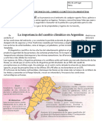 Importancia Del Cambio Climático