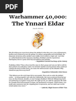 Warhammer 40K Ynnari Jumpchain