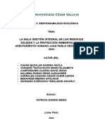 La Mala Gestion de Residuos Solidos SJL - 2024 Grupo 06