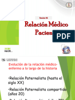 TEMA 7 Relación Médico Paciente