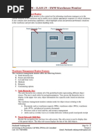 EWM CLASS 29 - EWM Warehouse Monitor