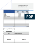 Plantilla Nomina