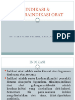 Indikasi Dan Kontra Indikasi Obat