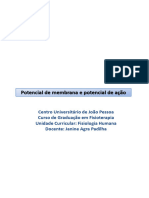 Potencial de Membrana e Potencial de Ação - Brasil