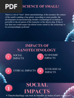 2.3 Role of NT in Social, Economic, Ethical and Ecological Sphere