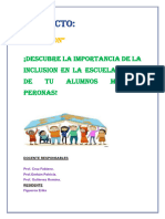 Proyecto de Inclusion 2022