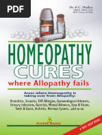 Homoeopathy Cures Where Allopathy Fails