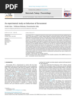 An Experimental Study On Behaviour of Ferrocement