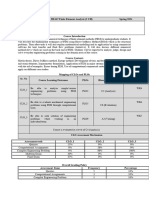 Course Outline - FEA