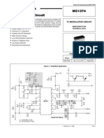 TV Modulator Circuit: Semiconductor Technical Data