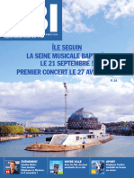 Île Seguin La Seine Musicale Baptisée Le 21 Septembre ! Premier Concert Le 27 Avril 2017