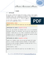 Manual de Apoio - Limites de Funções e Continuidade de Funções