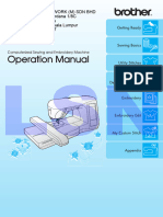 Brother NV1500/NV1500D Sewing Machine Instruction Manual