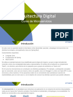 Curso Arquitectura Digital Microservicios