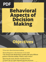 MOT Chapter 4. - Decision Making