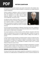 Peter Zumthor