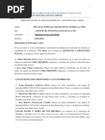 Caso Delito Contra La Vida. RD