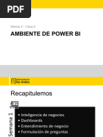 Ambiente de Power Bi: Módulo 3 - Clase 2