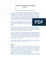 PLAN ANUAL DE INSPECCIONES y Los 5 Formatos