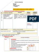 Organizamos Información de Sus Gustos y Preferencias en Tablas y Gráficos.