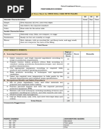 Rubric For Swiss Roll